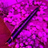 Messy Gold Pen - add your name / Nikkah date (once)