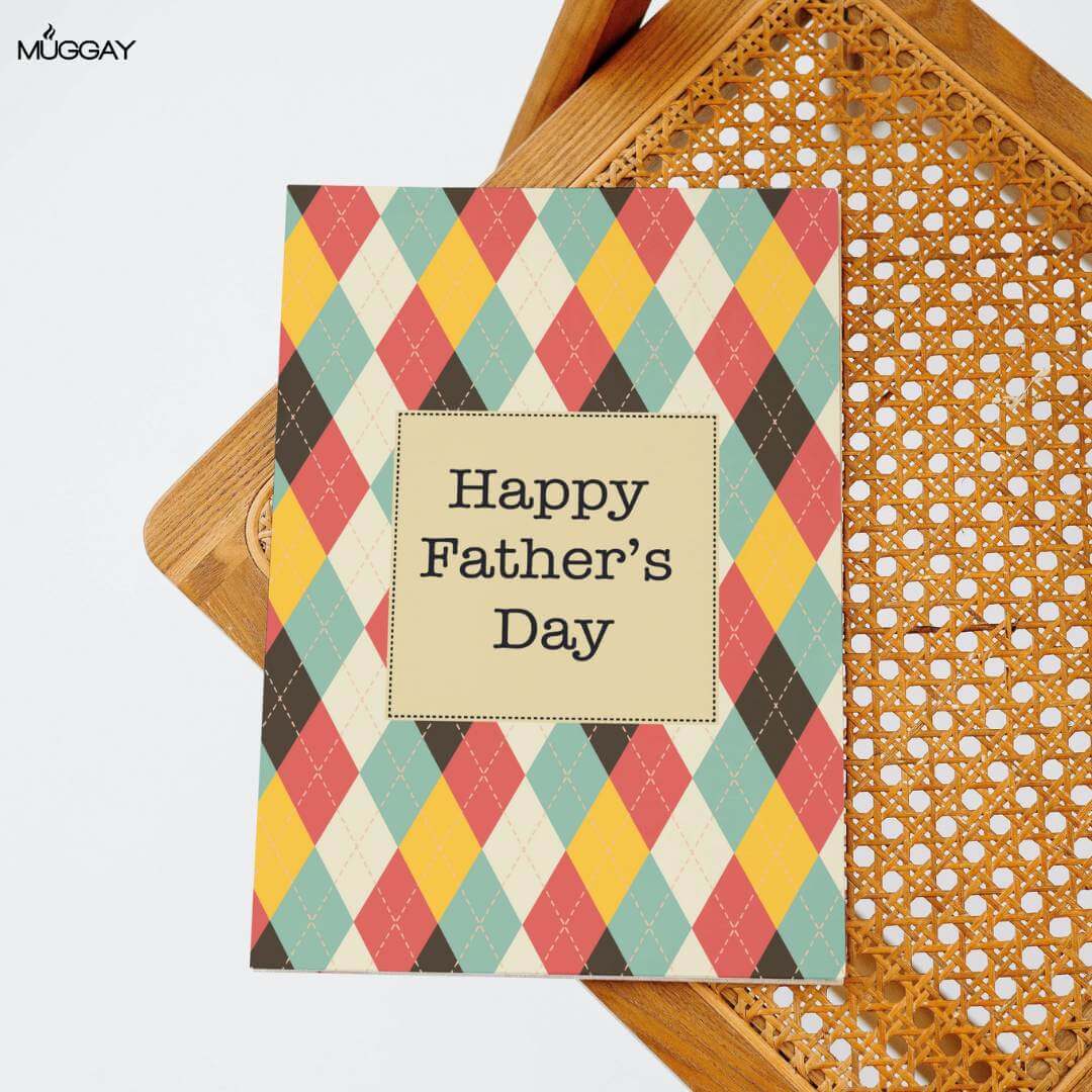 Plaid Dad Father's Day Card