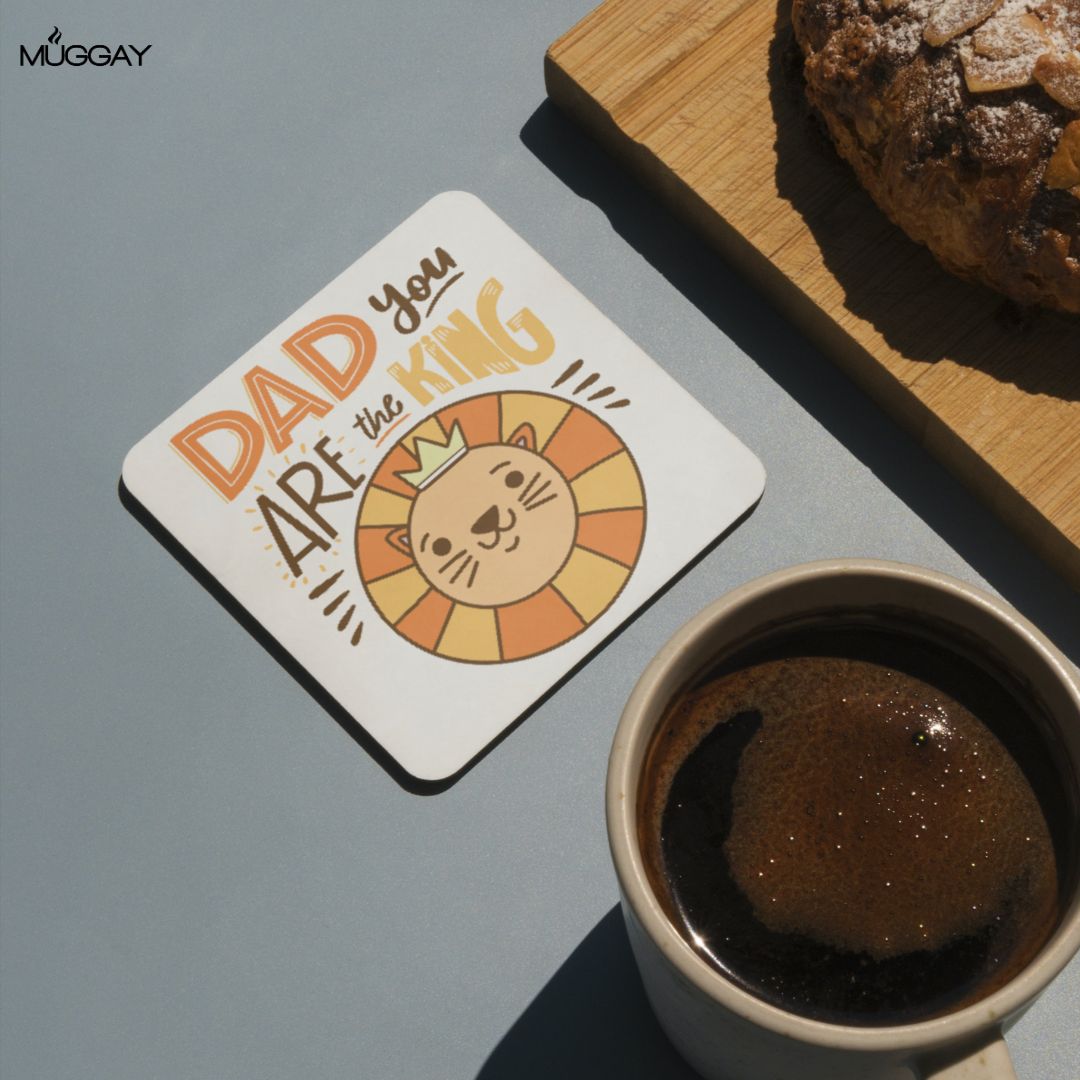 Dad King Coaster