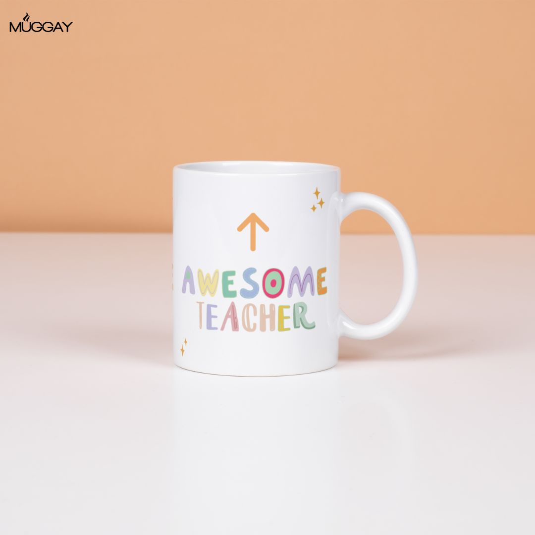 Awesome Teacher Arrow | Mugs for Teachers Awesome Teacher Arrow | Mugs for Teachers
