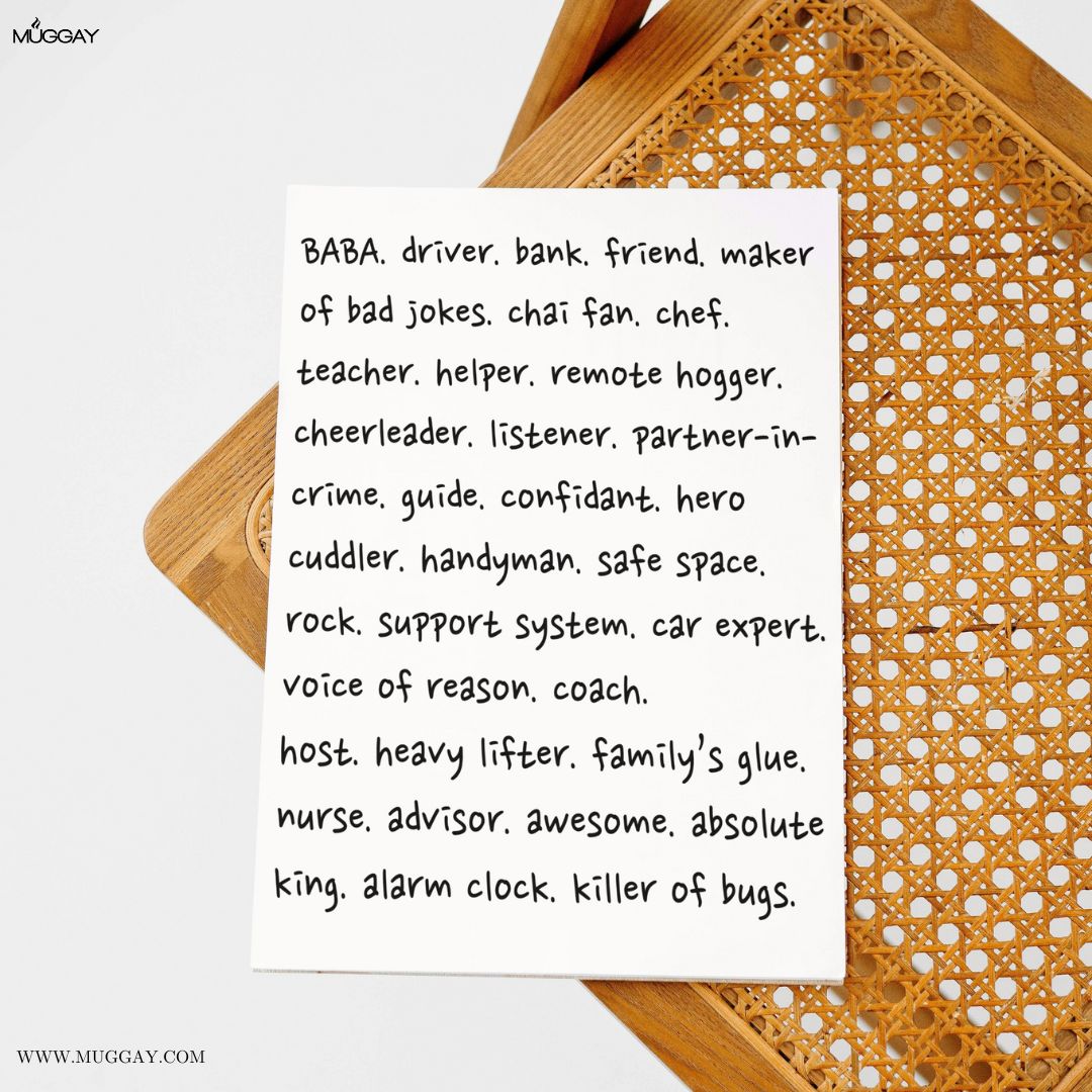 Ode to Dad | Cards for Fathers Ode to Dad | Cards for Fathers