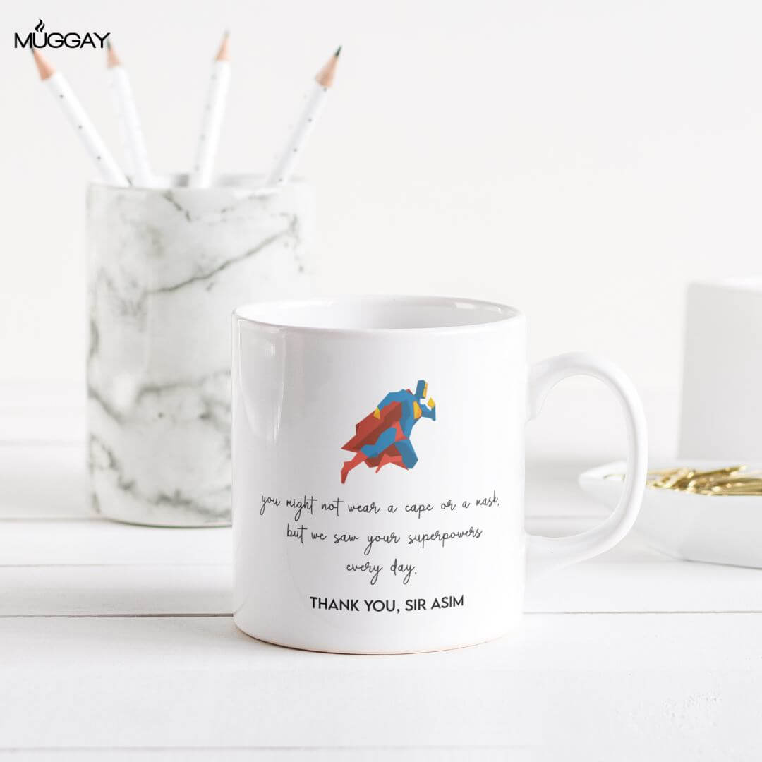 Hero Male | Mugs for Teachers