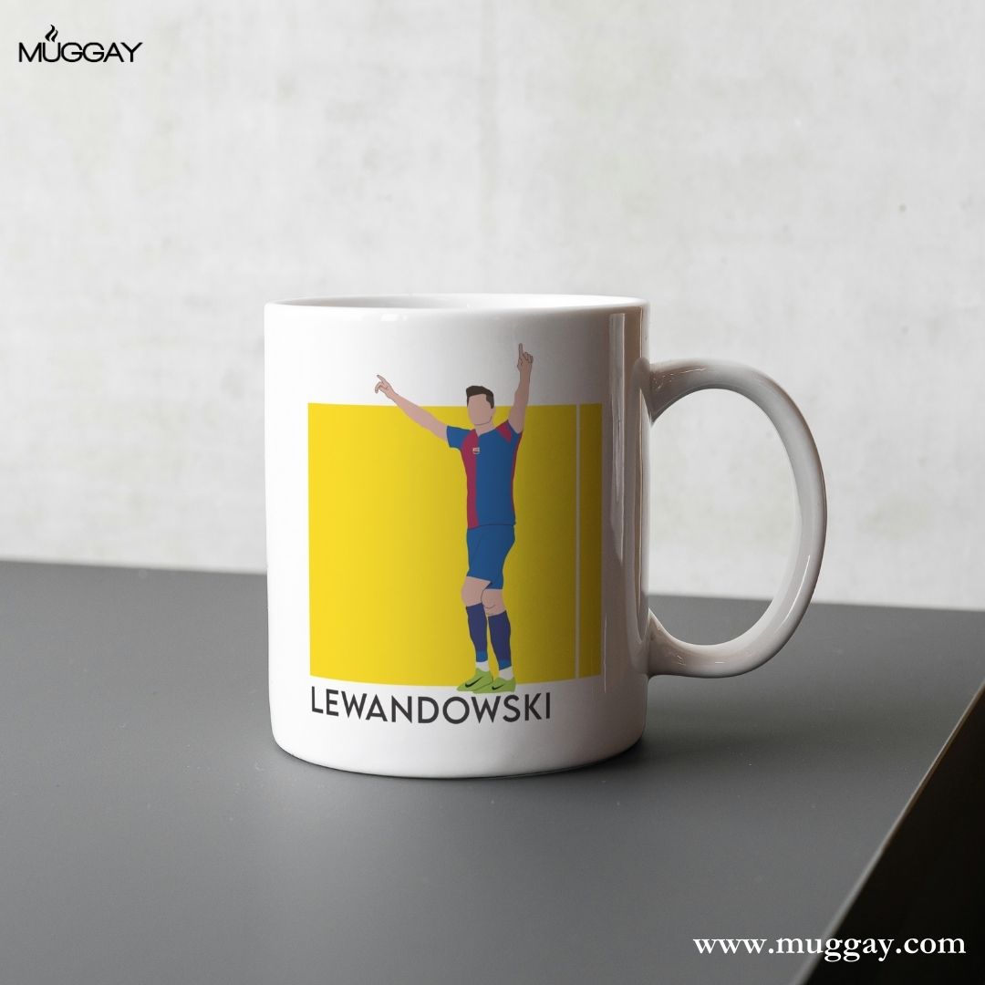 Robert Lewandowski  Poster | Football Mug