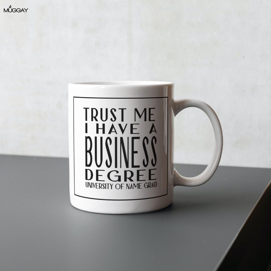 Business Degree Graduation Mug