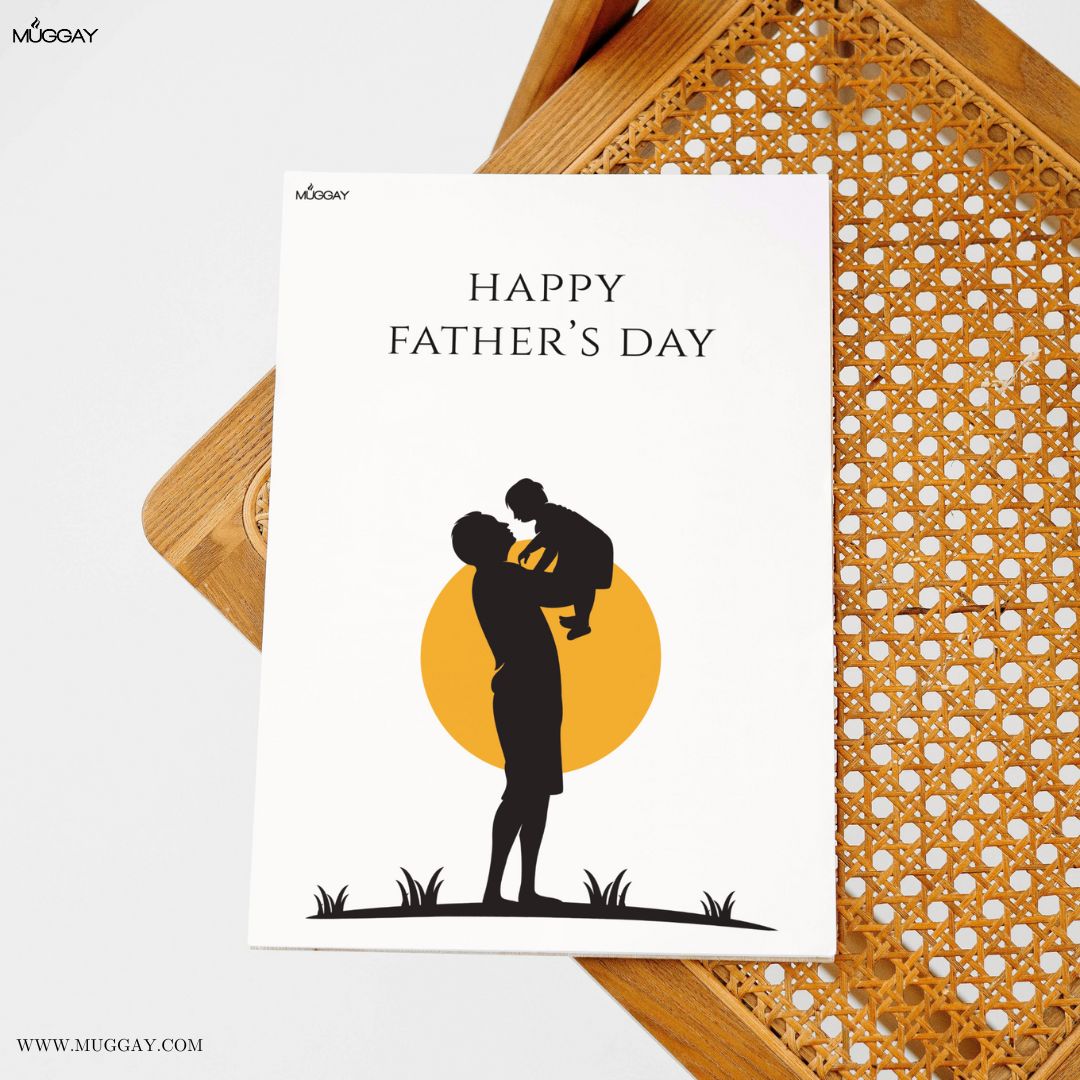 Father Holding Child | Cards for Fathers