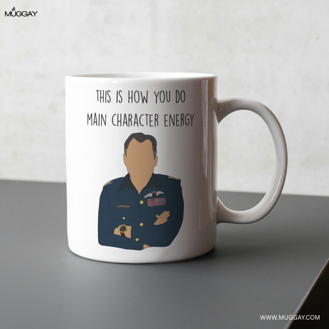 AVM Aurangzeb Main character | Army Air Force Mug