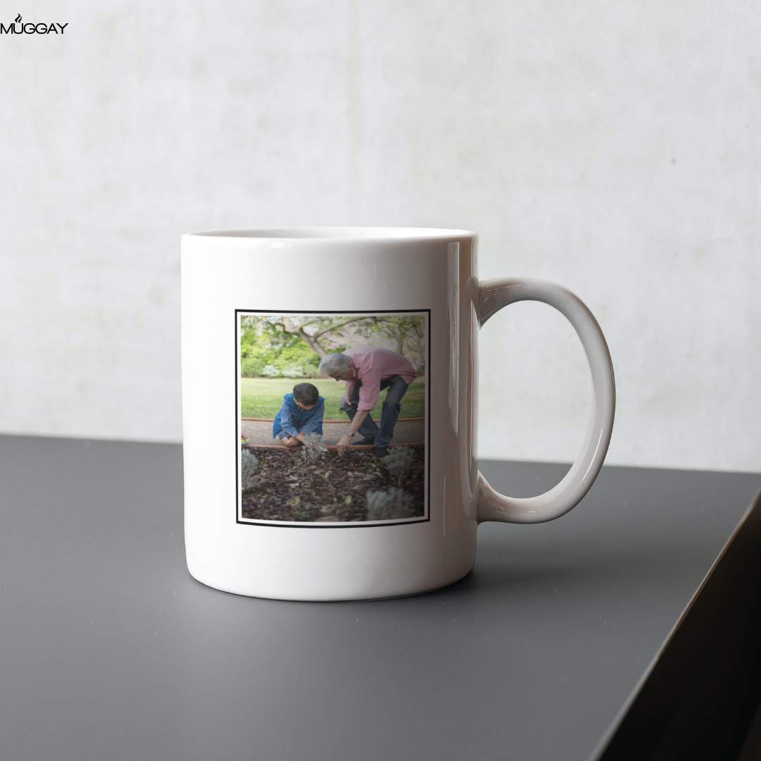 Best Grandfather Ever Custom Picture- Mugs for Father Best Grandfather Ever Custom Picture- Mugs for Father