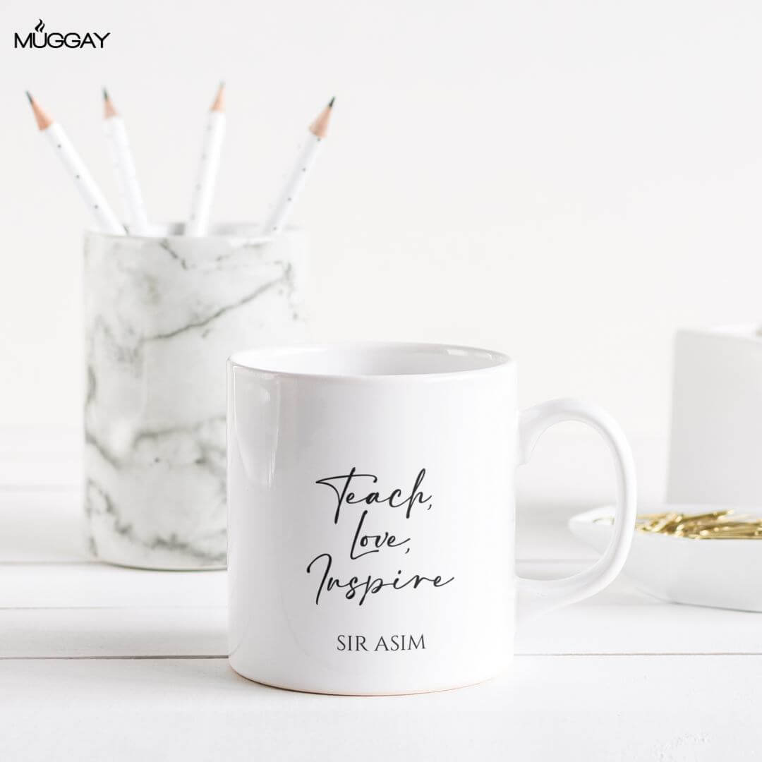 Teach, Love, Inspire | Mugs for Teachers
