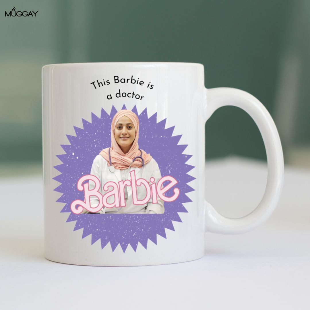 Barbie Purple Personalized Mug
