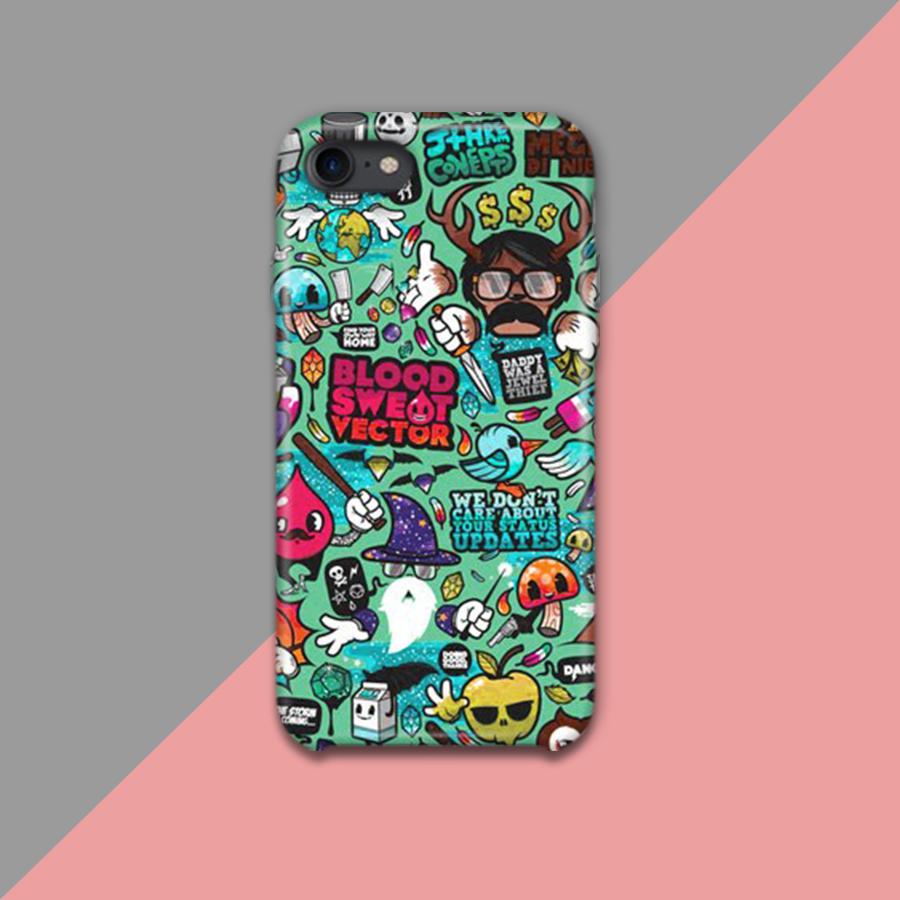 Doodle Art Design Phone Case