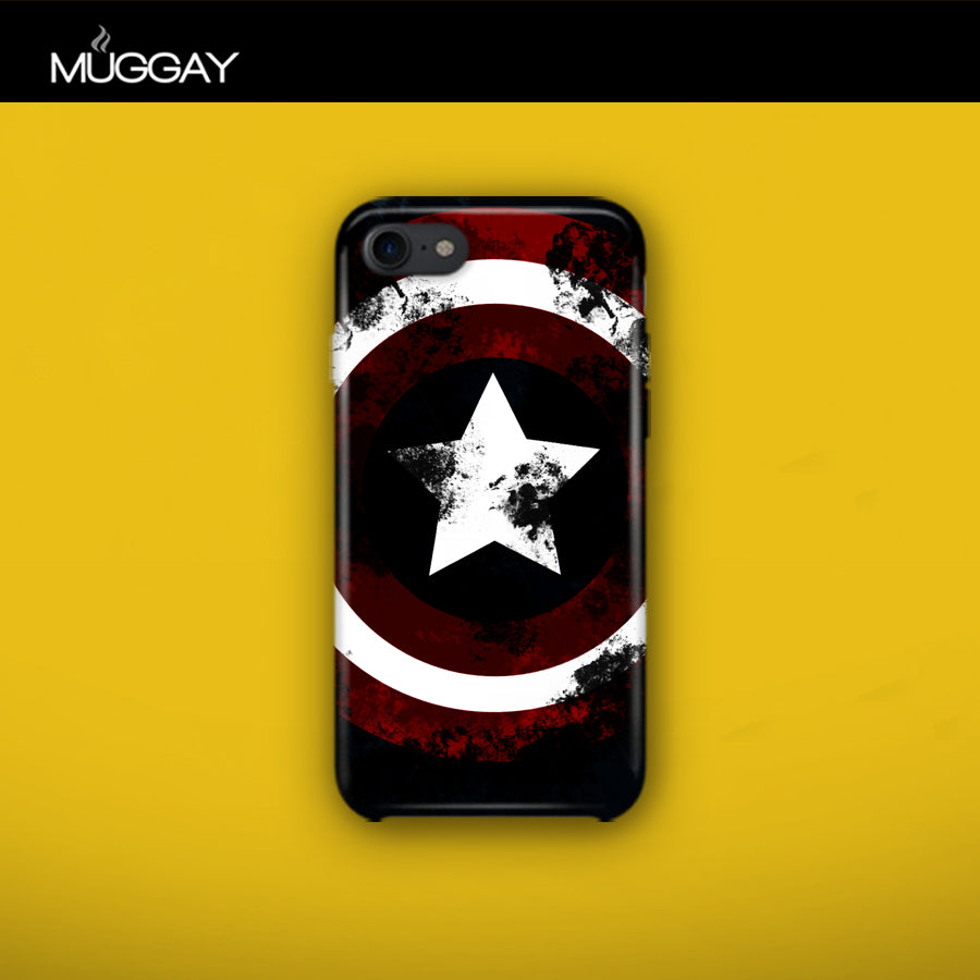 Mobile Covers - Captain America Shield