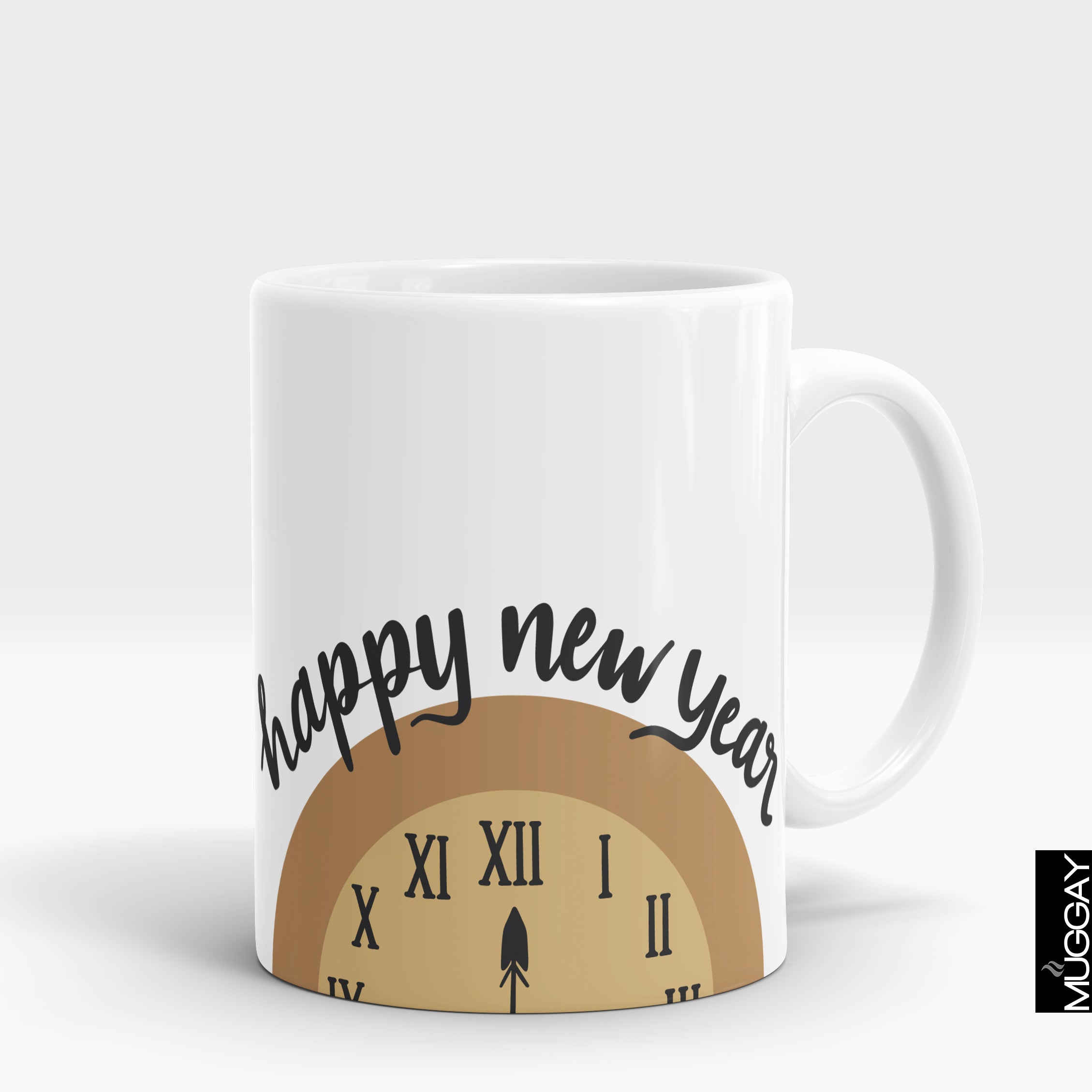 Happy New Year Clock
