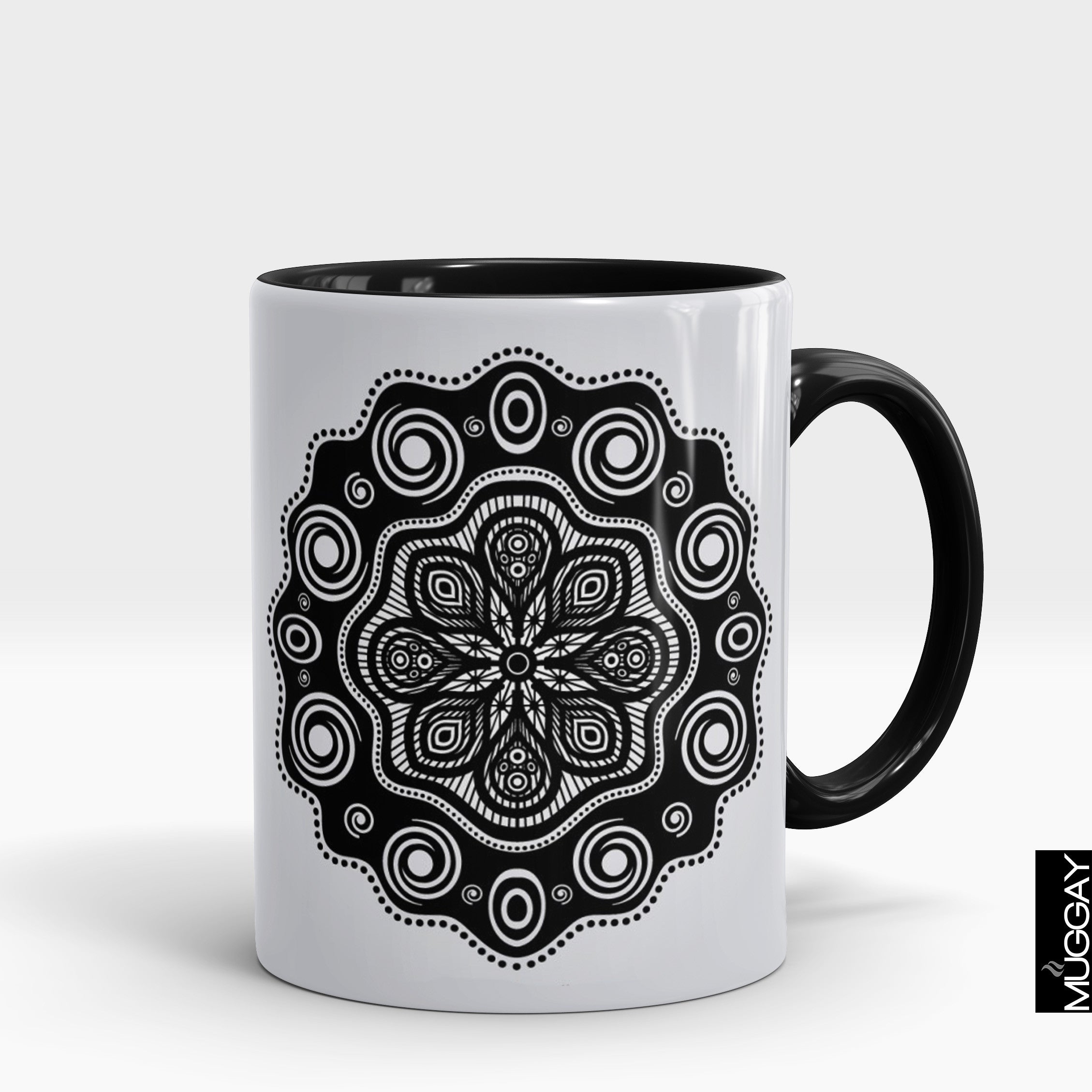 Mandala art mugs -16 Mandala art mugs -16