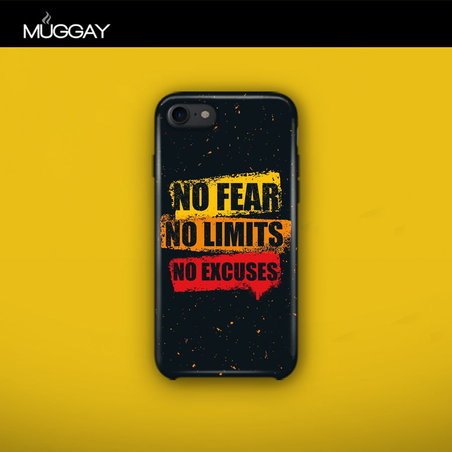 Mobile Covers - No Fear No limits No excuses