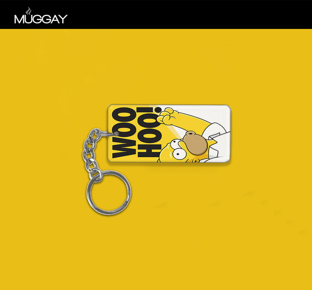 Metal Key-Chains - WOO HOO! Metal Key-Chains - WOO HOO!