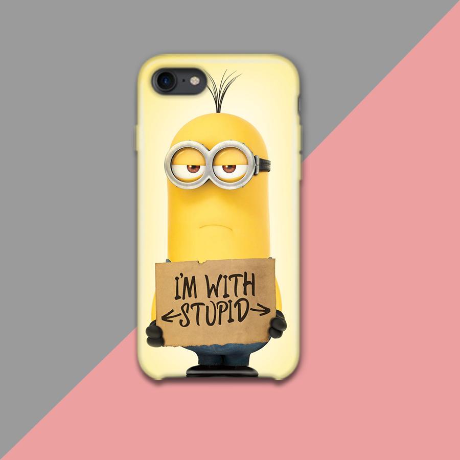 I'M with stupid Design Phone Case