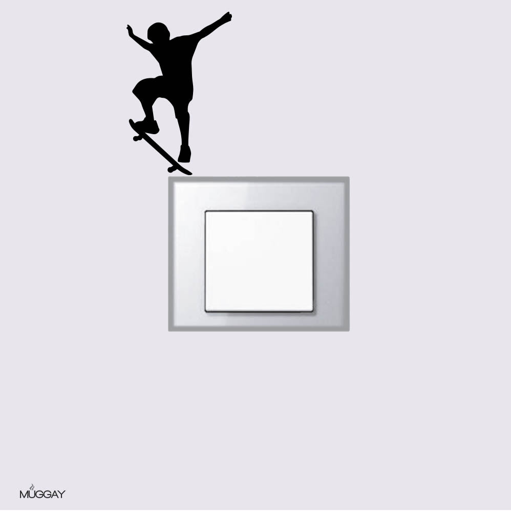 Skate boarder switch decal - Sticker Skate boarder switch decal - Sticker