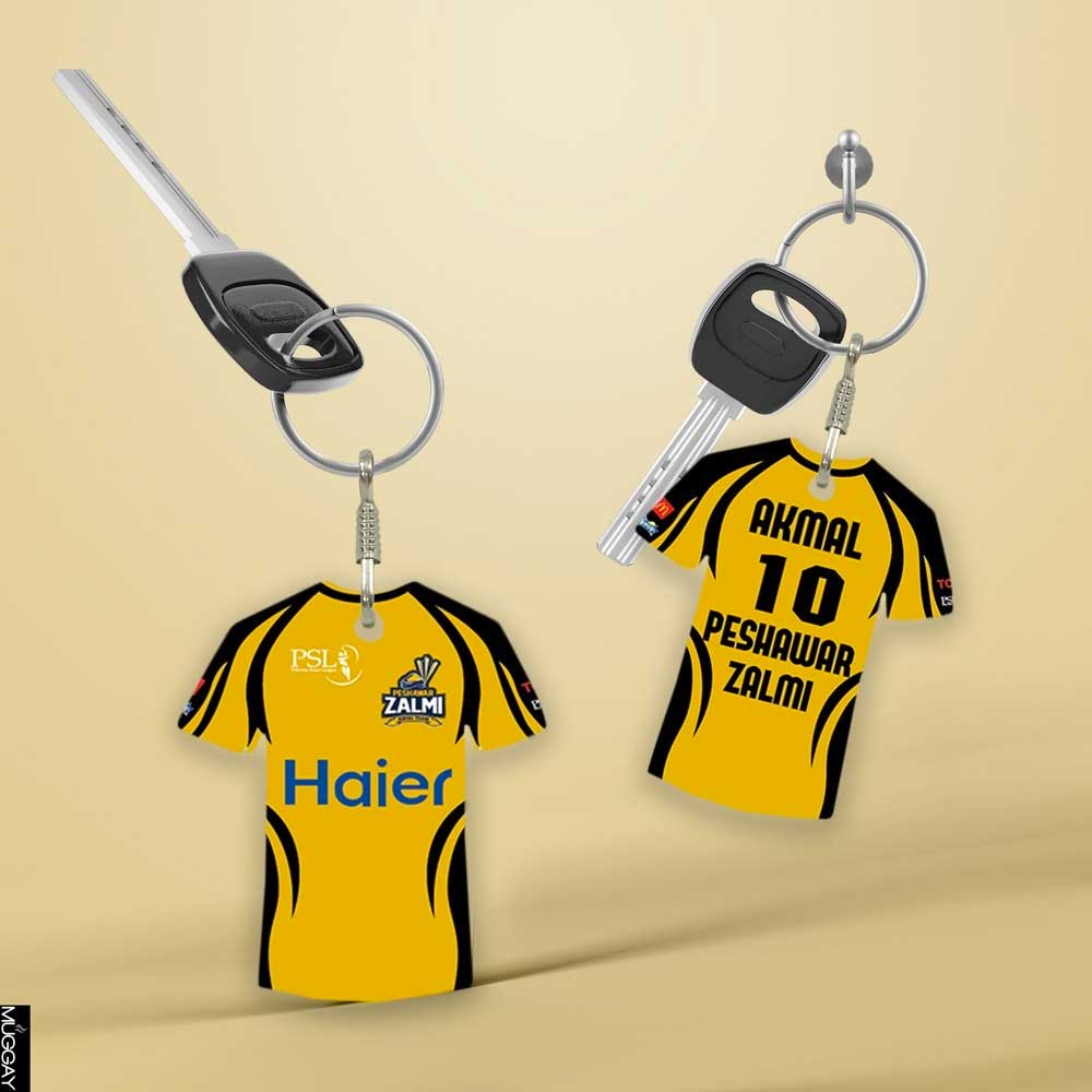 PSL Shirt Keychain - Add Your Name PSL Shirt Keychain - Add Your Name