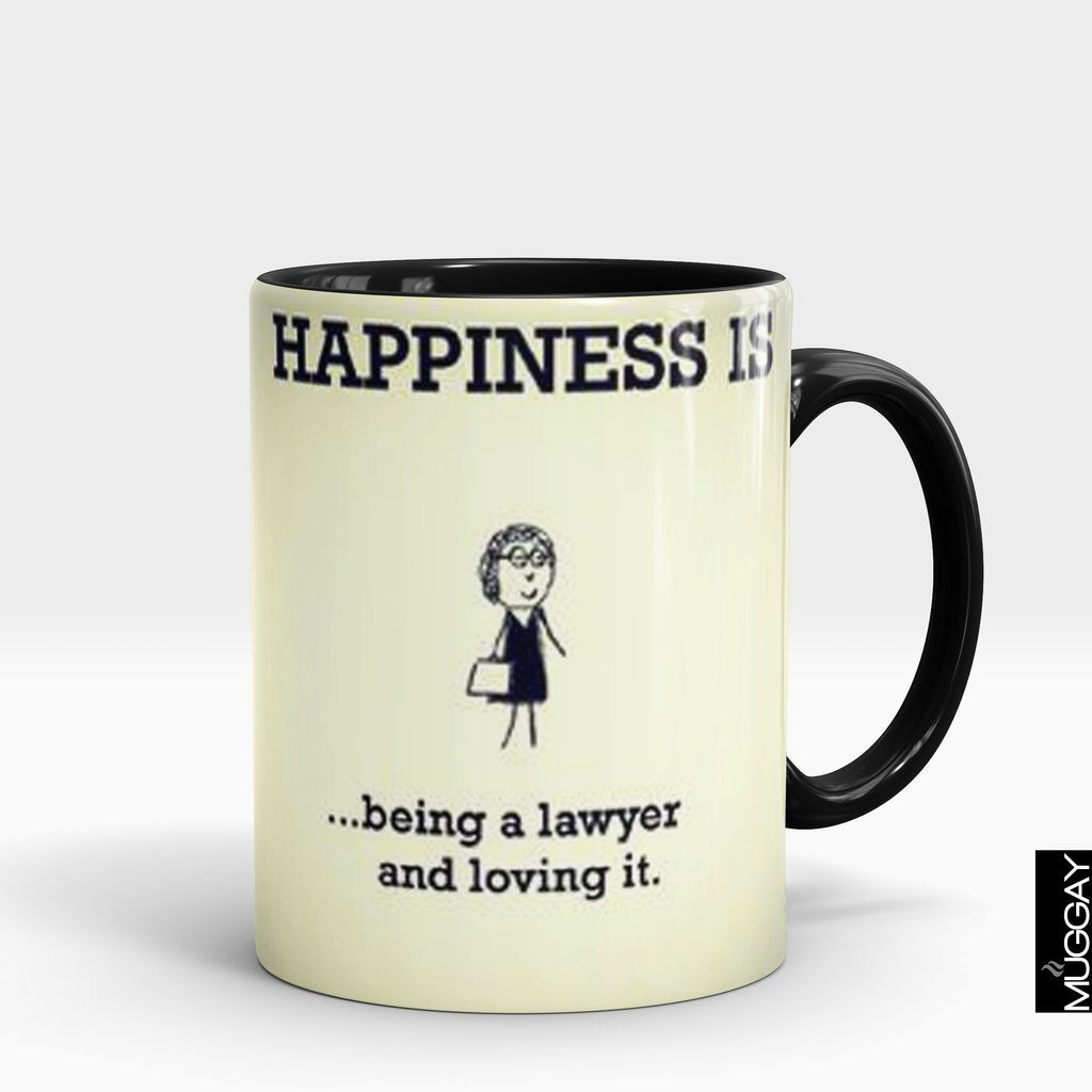 'Happiness is Being a Lawyer' Mug 'Happiness is Being a Lawyer' Mug
