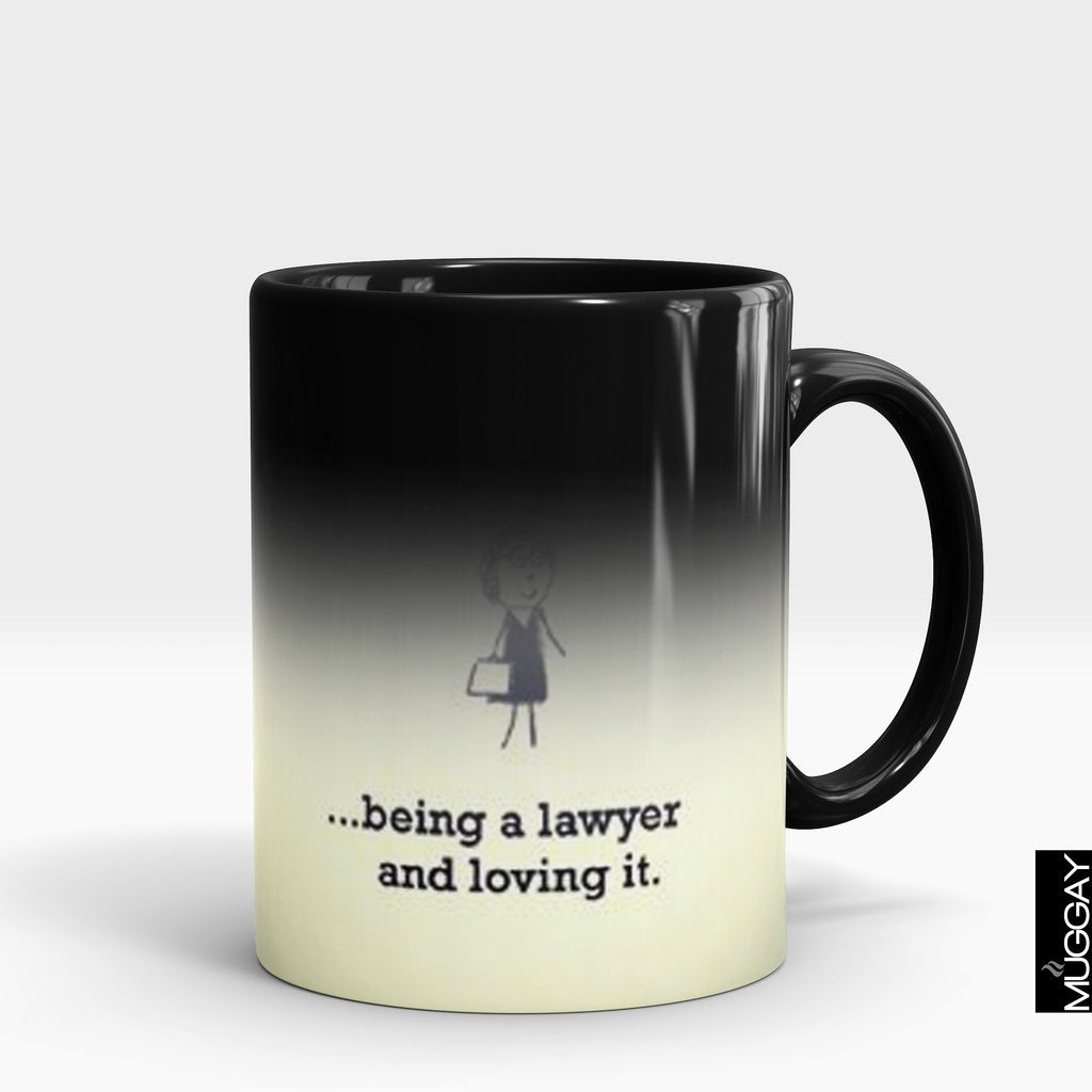 'Happiness is Being a Lawyer' Mug