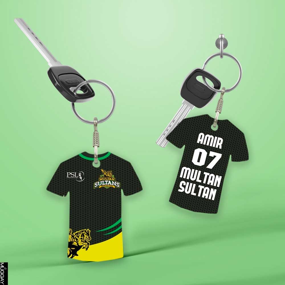 PSL Shirt Keychain - Add Your Name PSL Shirt Keychain - Add Your Name