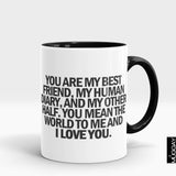 I love you Dost Mug