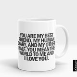 I love you Dost Mug