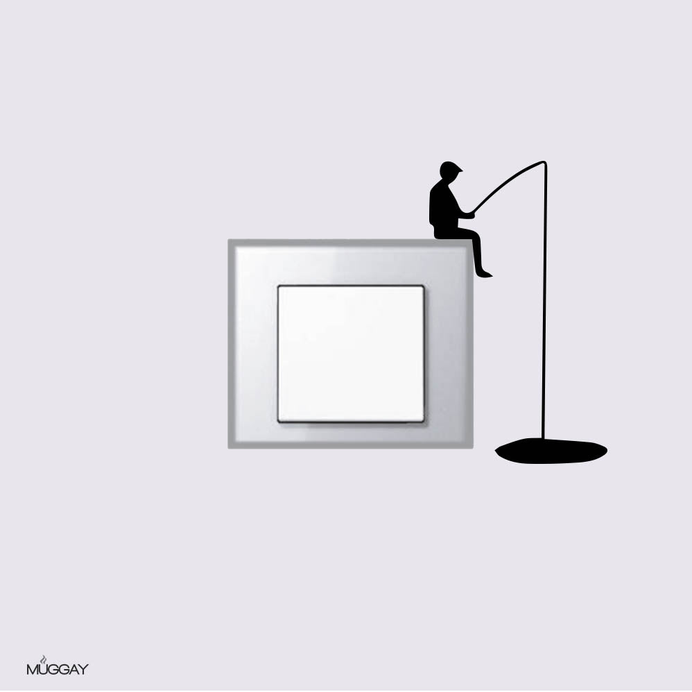 Fisher switch decal - Sticker