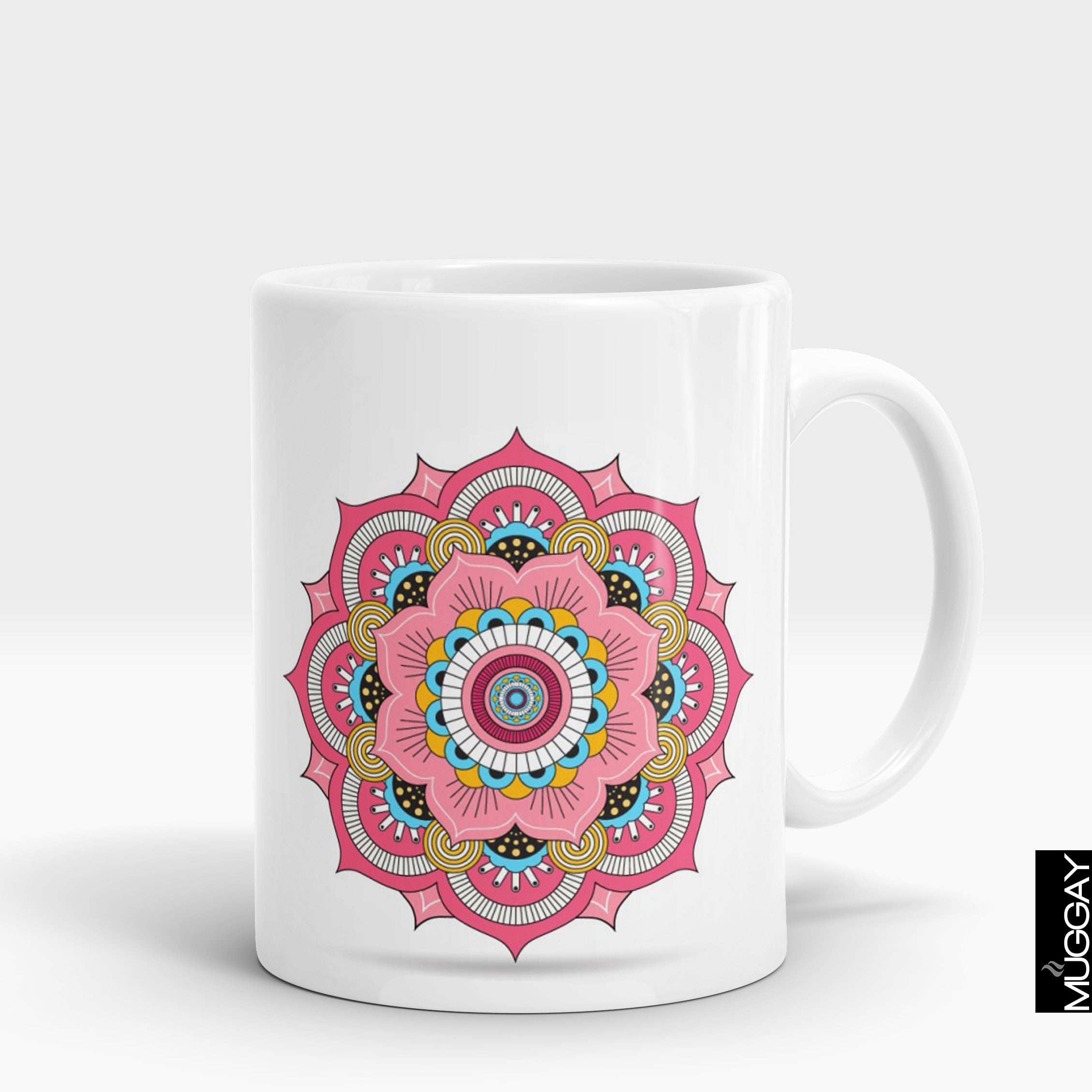 Mandala art mugs -9