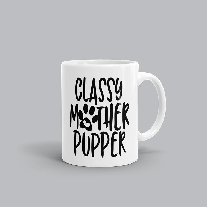 Classy Mother Pupper AL Mug