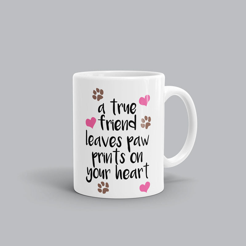 Paw prints AL Mug