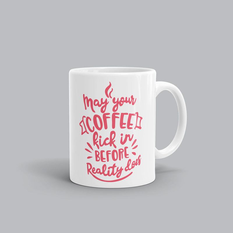 Coffee before reality