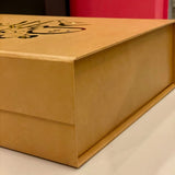 Customizable Yellow Calligraphy Gift Box