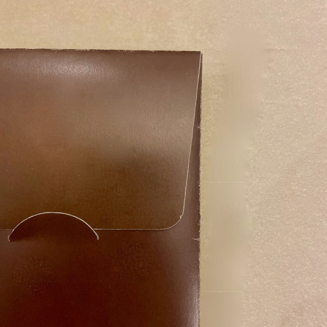 Eggplant motif Eidi Envelope