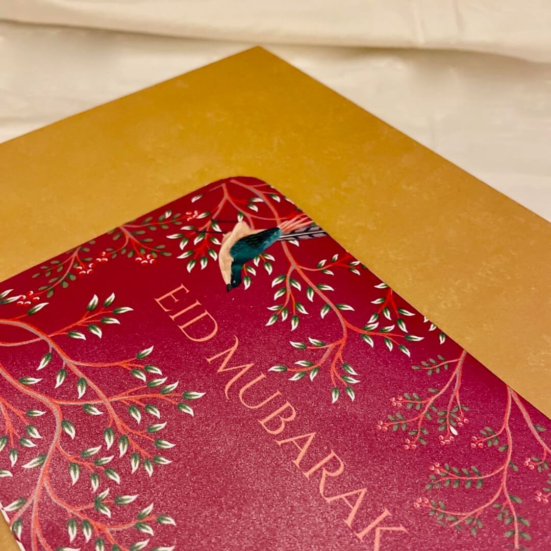 Yellow Gift Box, Pink Motif Yellow Gift Box, Pink Motif