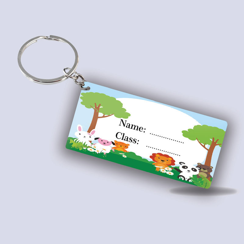 Animals & Trees School Keychain Animals & Trees School Keychain