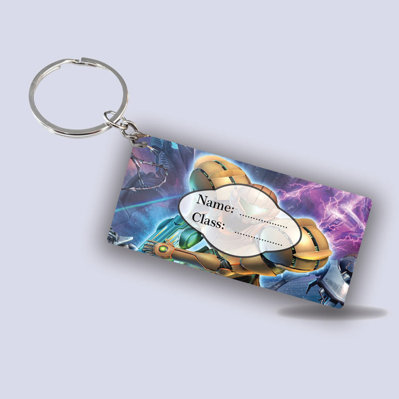 Robot School Keychain