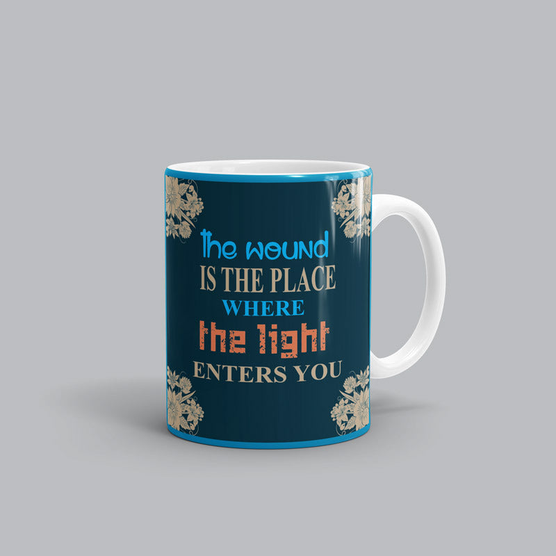 The wound Rumi Mug
