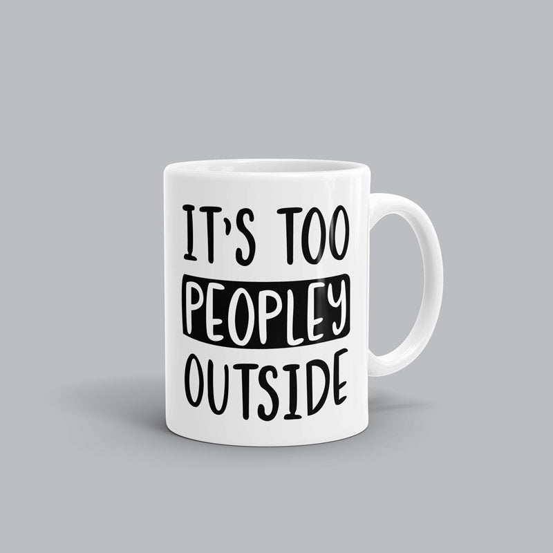 Too peopley outside