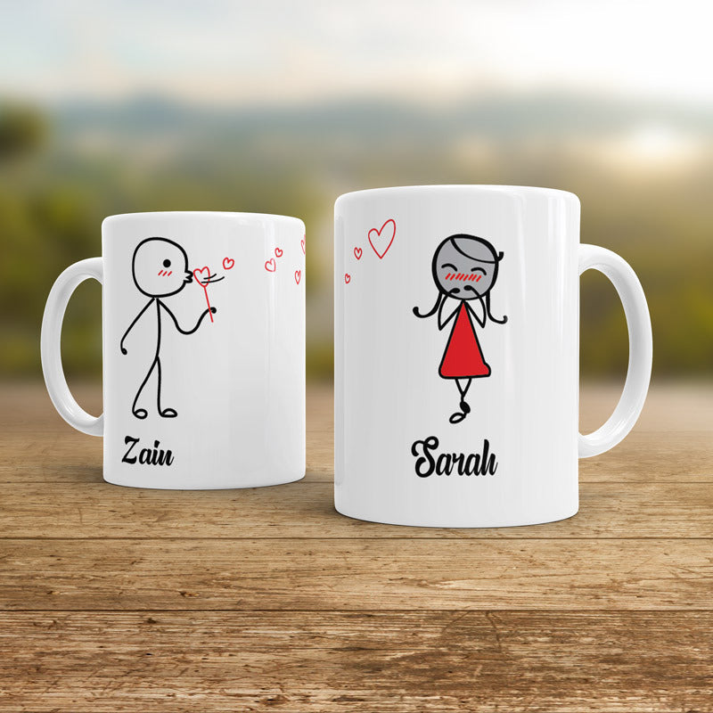 Zain Sarah Pair mug