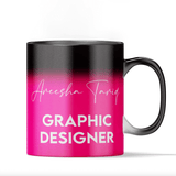 Pink Magic name and Permanent Designation Magic Mug