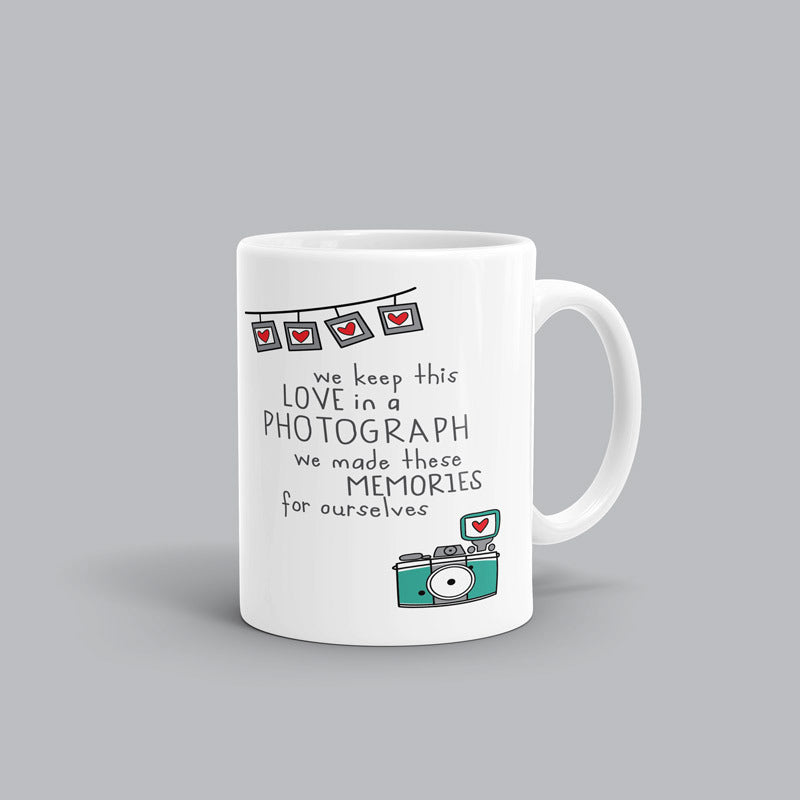 Photograph Song mug