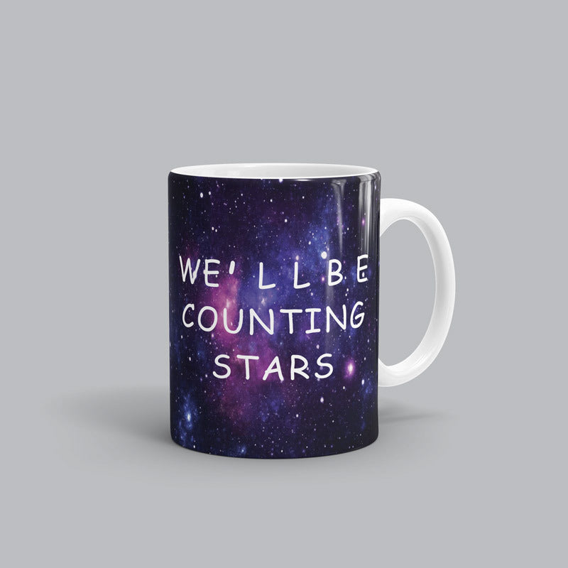 We'll be counting stars Song mug