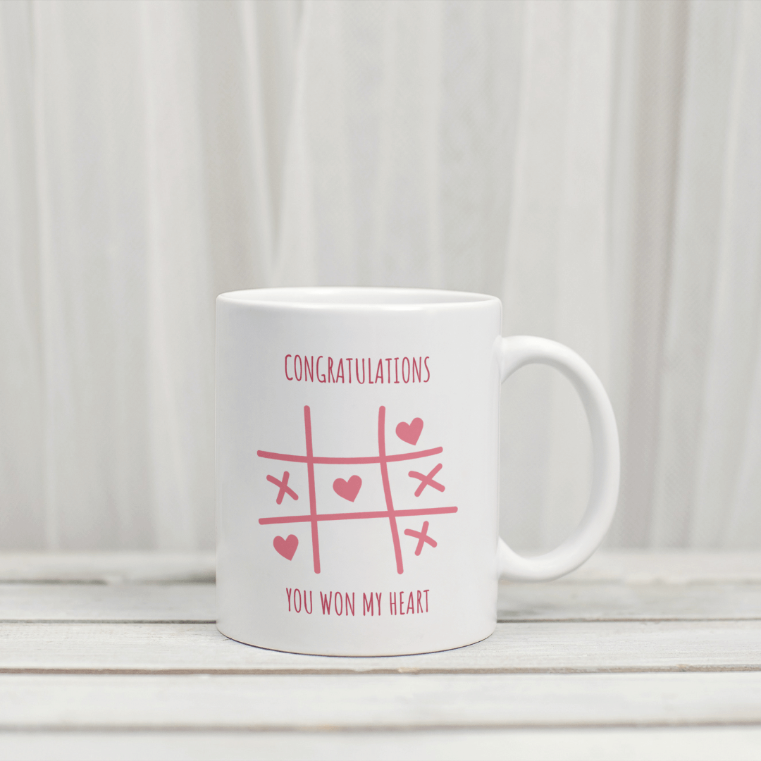 You won my Heart Mug | Valentines | Couples