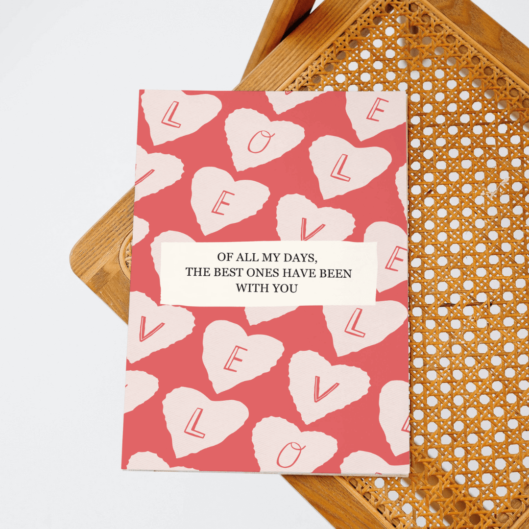 Of all my days  | Valentine's | Couples Cards