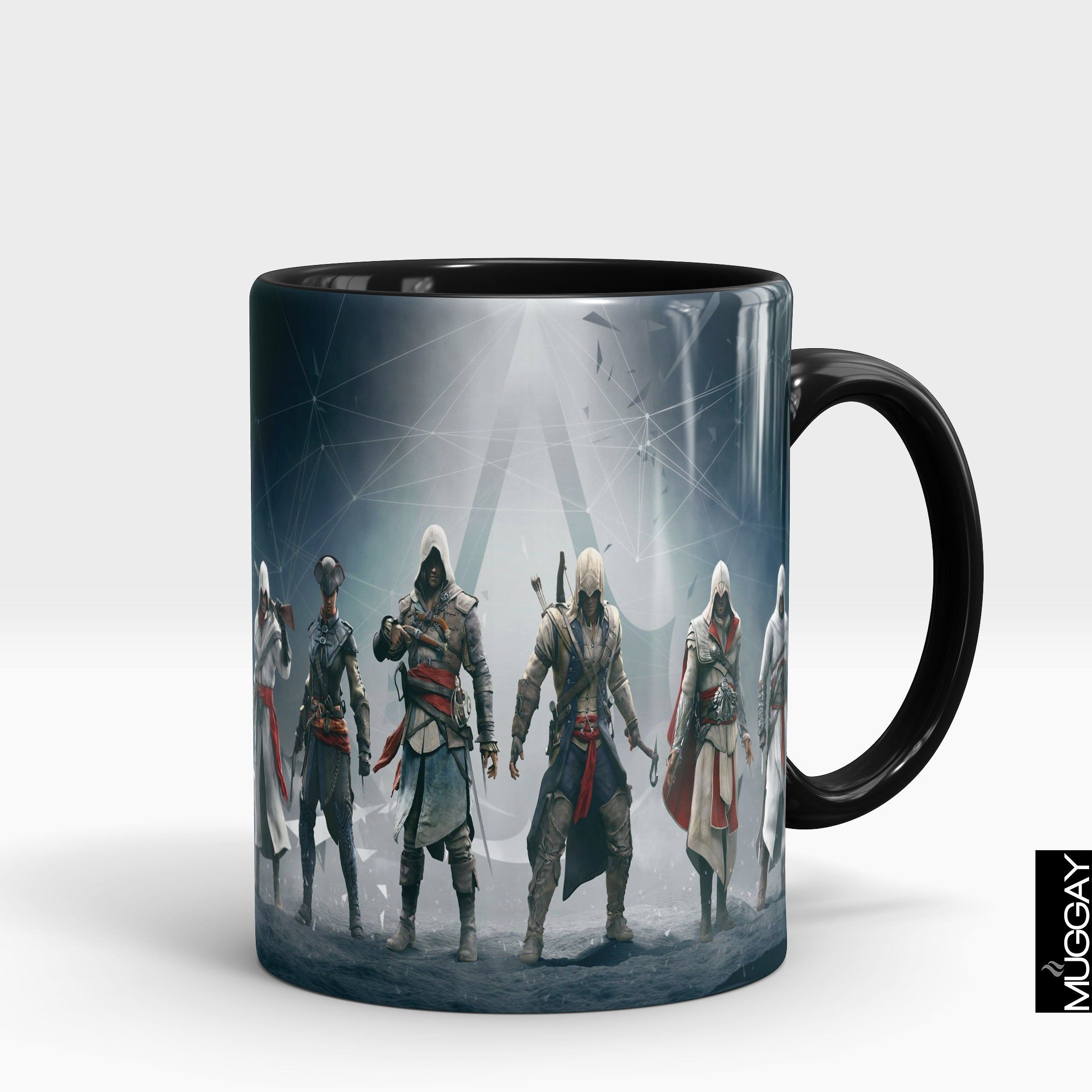 Assasins creed mugs - ac2 Assassins Creed Muggay.com black  Assasins creed mugs - ac2 Assassins Creed Muggay.com black