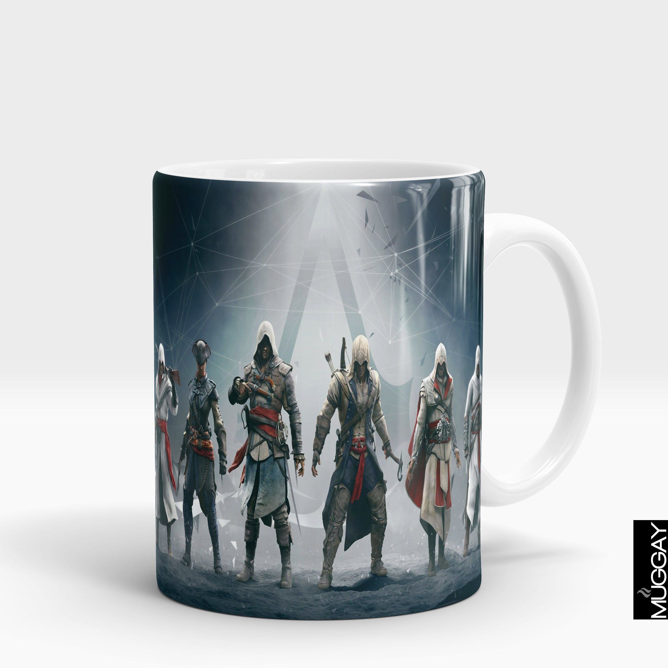 Assasins creed mugs - ac2 Assassins Creed Muggay.com white