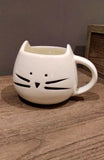Cat Mug White