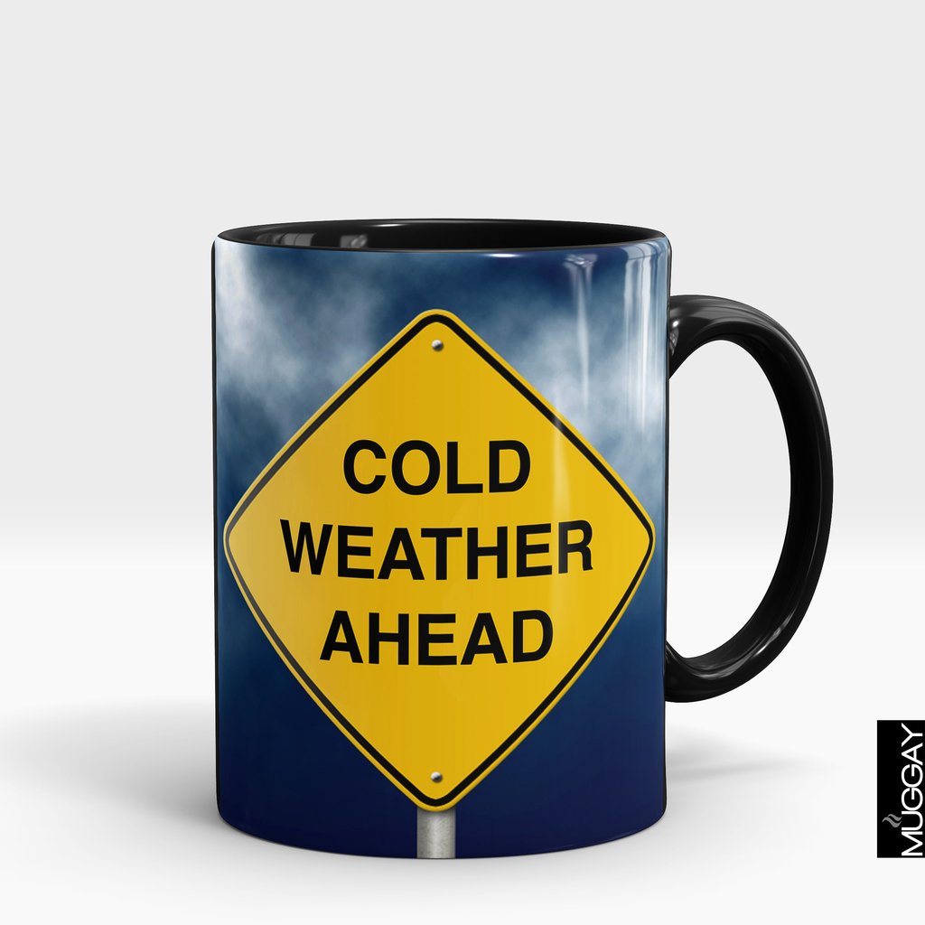 'Cold Weather Ahead' Winter Mug 'Cold Weather Ahead' Winter Mug