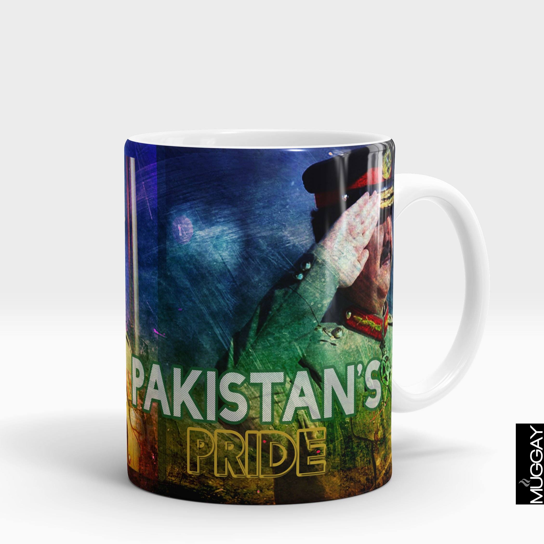 Pak Army Mugs - foji1 Army Muggay.com white 